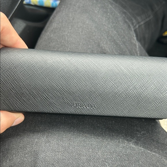 Prada Textured Black Glasses - Picture 1 of 4